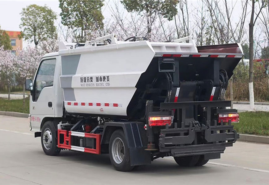 江淮康鈴4方后裝無(wú)泄漏垃圾車(chē)